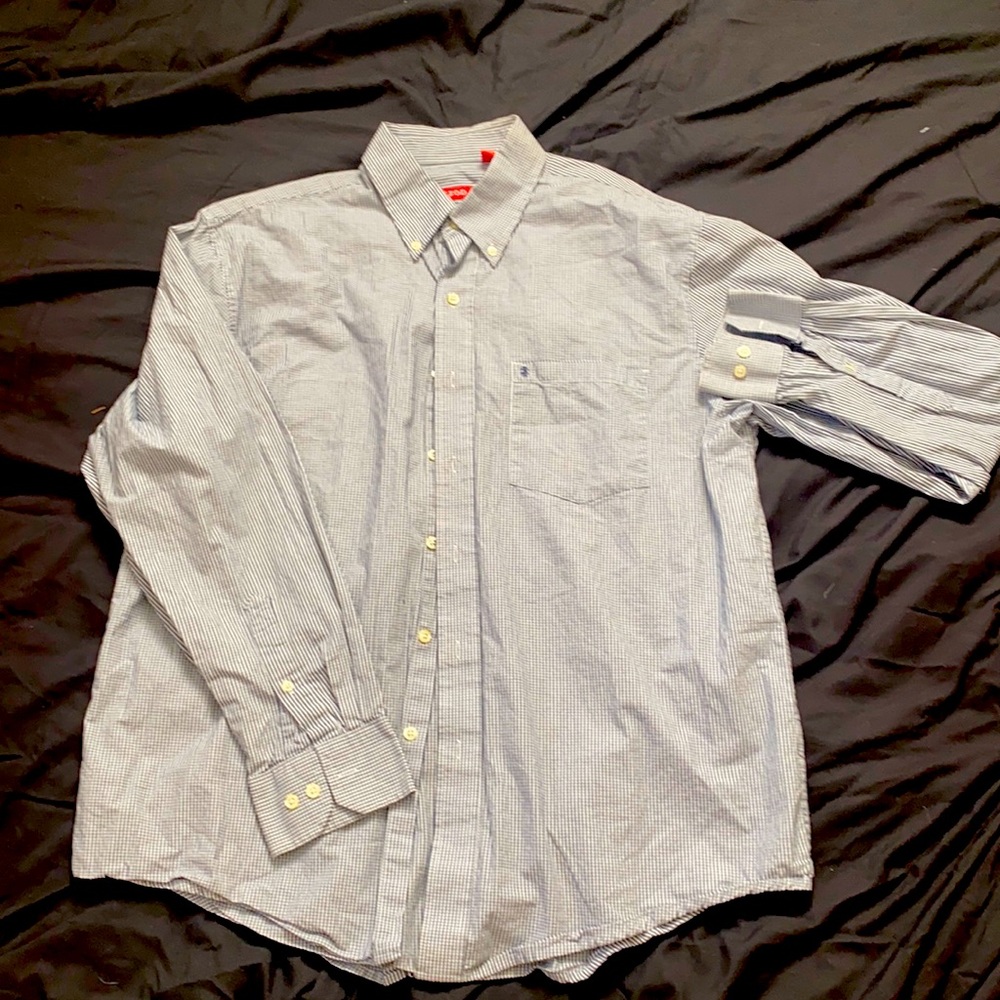 Button down long sleeve men’s shirt